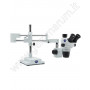 BINOCULAR MICROSCOPE with overhanging stand