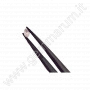 GEM TWEEZERS WITH GROOVE - black