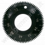 Aluminium index gear 80 teeth for faceter hand piece