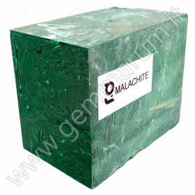 Malachite paste for faceting/cutting