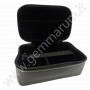 Leather Box for gemstones 15x9x6 cm