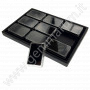 TRAY FOR DISPLAY BOXES - black