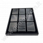 TRAY FOR DISPLAY BOXES - black