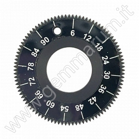 Aluminium index gear - 96 teeth