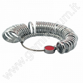 Bright RING SIZER in Metal