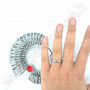 Bright RING SIZER in Metal