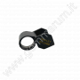 LENTE TRIPLETTA 10x 21 mm ESAGONALE NERA