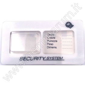 Security Seals for precious Stones - Starter Kit 10  - white Small