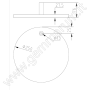 BASE PESANTE PER LAMPADA LED 4 Temperature