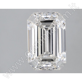 DIAMANTE SINTETICO TAGLIO SMERALDO E 1.10 ct